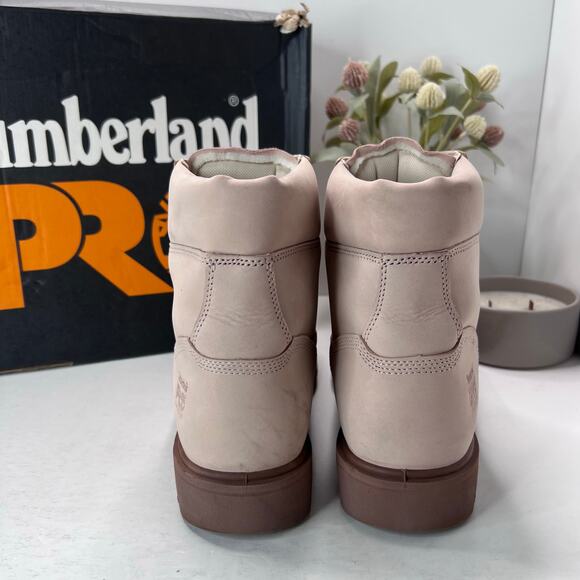 Timberland PRO Light Pink Boots - Picture 4 of 10
